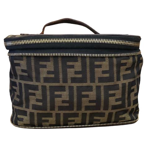 fendi zucca cosmetic pouch|zucca handbags for sale.